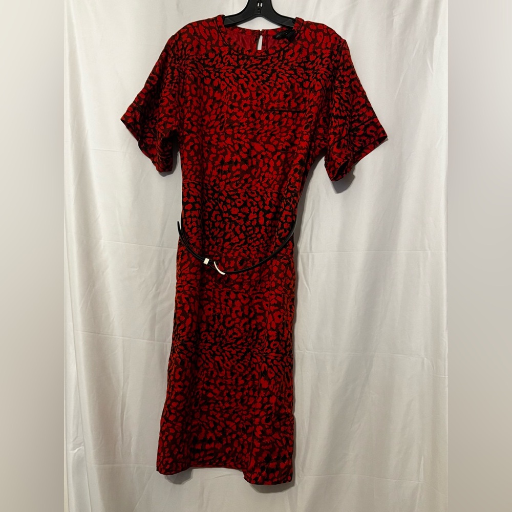 Marc By Marc Jacob’s Silk Belted Dress